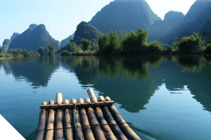 Yulong River Bamboo-Rafting