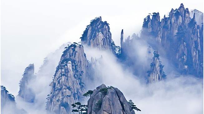 White Cloud Scenic Area,Mount Huangshan