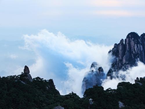 Cloud Valley Scenic Area，Mount Huangshan