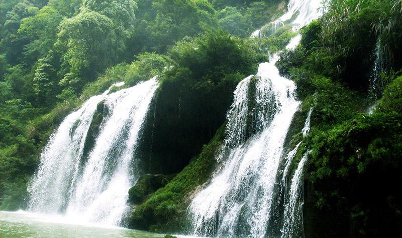 The Waterfall，Mount Huangshan