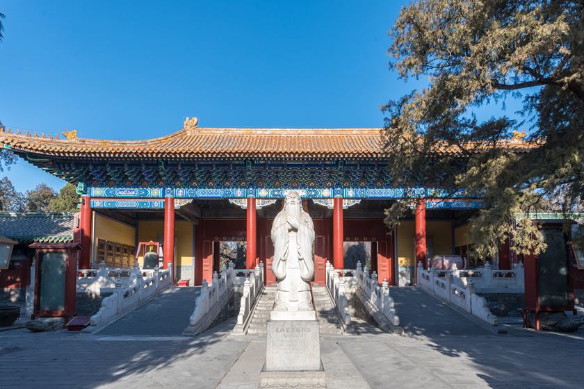 Statue of Confucius, Beijing Confucian Temple