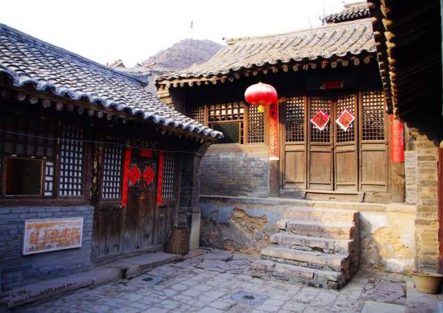 The Caizhu Courtyard，Cuandixia Village