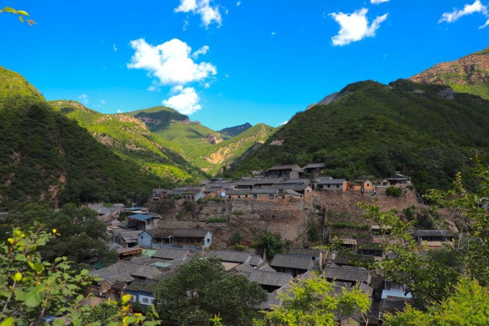 The Aerial View，Cuandixia Village