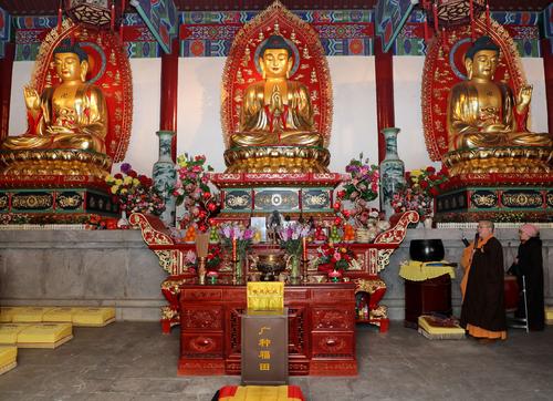 The Hall of Amitabha,Dajue Temple