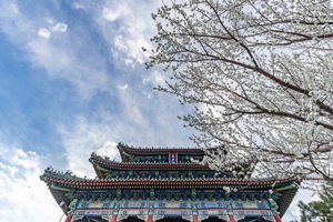 The Wanchun Pavilion， Jingshan Park