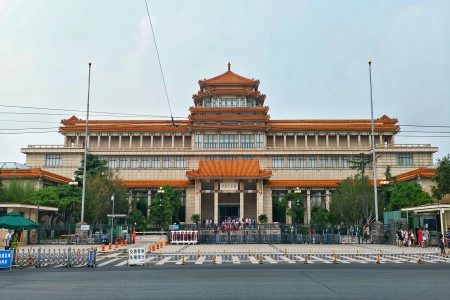 The Main Entrance，National Art Museum of China