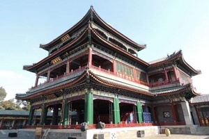 Garden of Virtue and Harmony， the Summer Palace