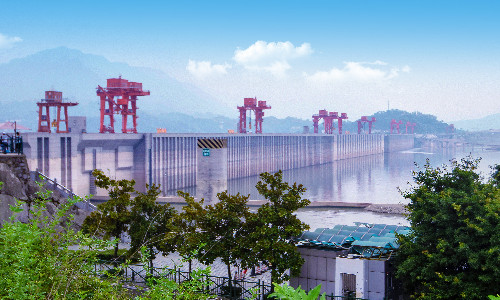Three Gorges Dams Site