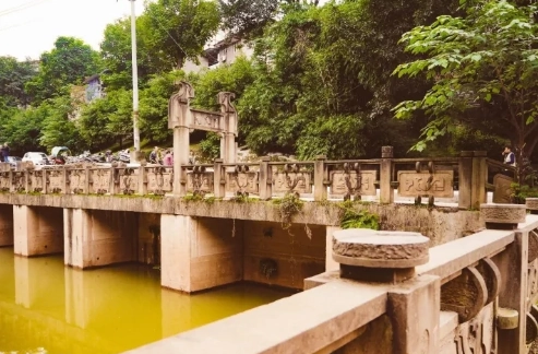 Jinbi Bridge, Ciqikou Ancient Town