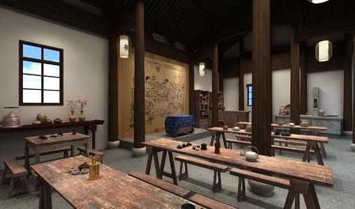 Teahouse, Ciqikou Ancient Town