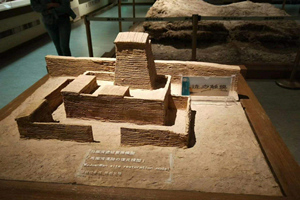 Majuanwan Site Restoration Model,Dunhuang Museum
