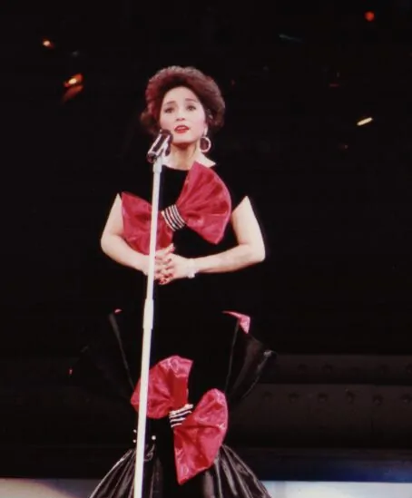 Singer Singing in Hong Kong Coliseum, Hong Kong Coliseum