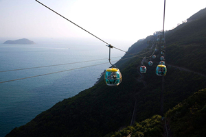Cable Car，Hong Kong Ocean Park