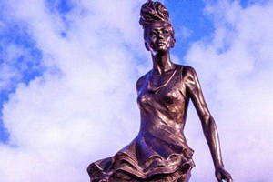 Statue of Anita Mui， the Avenue of Stars