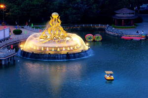 Fountain sculpture,Kowloon Park