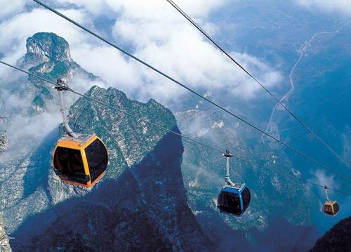  The Longest Cableway ,Tianmen Mountain