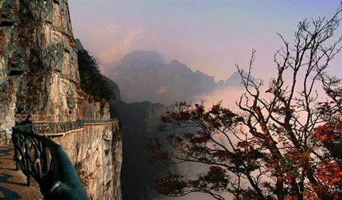 Ghost Valley Plank Road , Tianmen Mountain