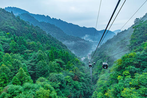 Long Cableway,Tianzi Mountain