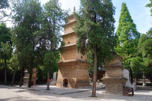 Xuanzang Dagoba，Xingjiao Temple