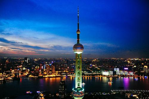 Night Scene，Oriental Pearl Tower