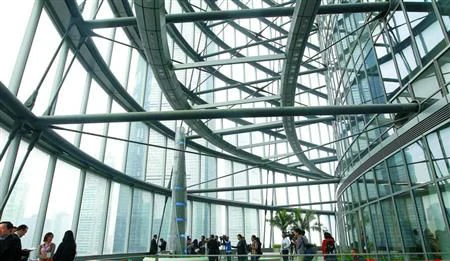 Sky Lobby, Shanghai Tower