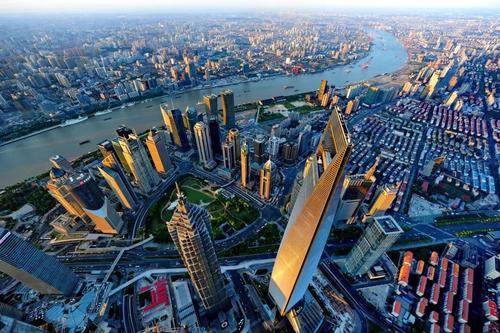 The Aerial View, Shanghai World Financial Center