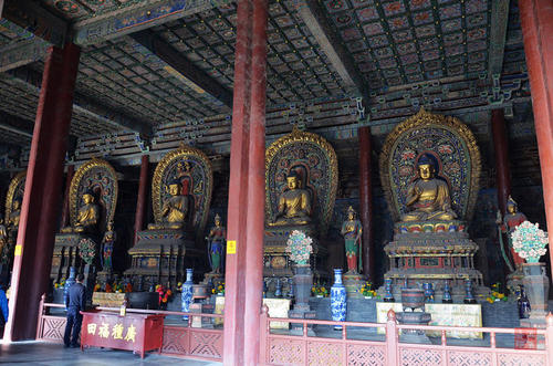 The Arhats Hall,Huayan Monastery