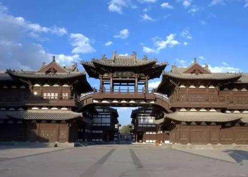 The Heavenly Palace Pavilion,Huayan Monastery