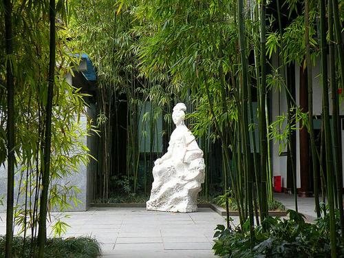 Statue of Xue Tao，Wangjianglou Park