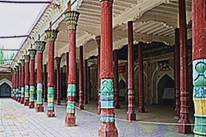 Mosque Pillars，Abakh Hoja Tomb.jpg