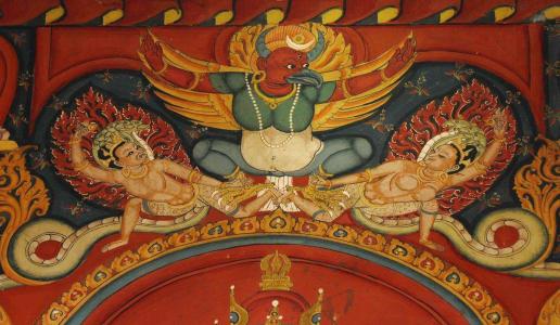 Murals,The Shalu Monastery