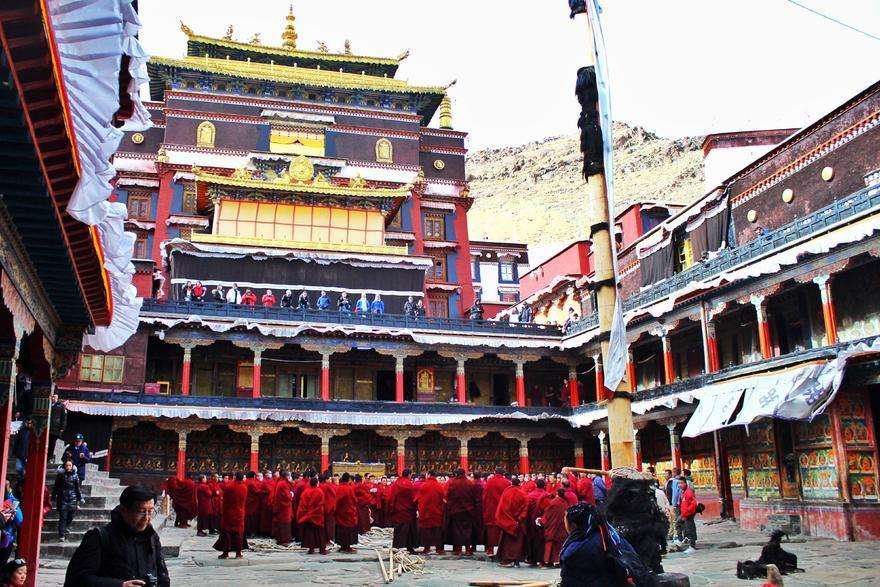Main Assembly Hall,The Tashilunpo Monastery