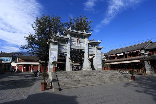 Square Street, Xizhou Ancient Town