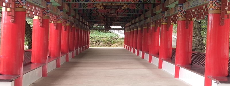 The Corridor，Qiongzhu Temple