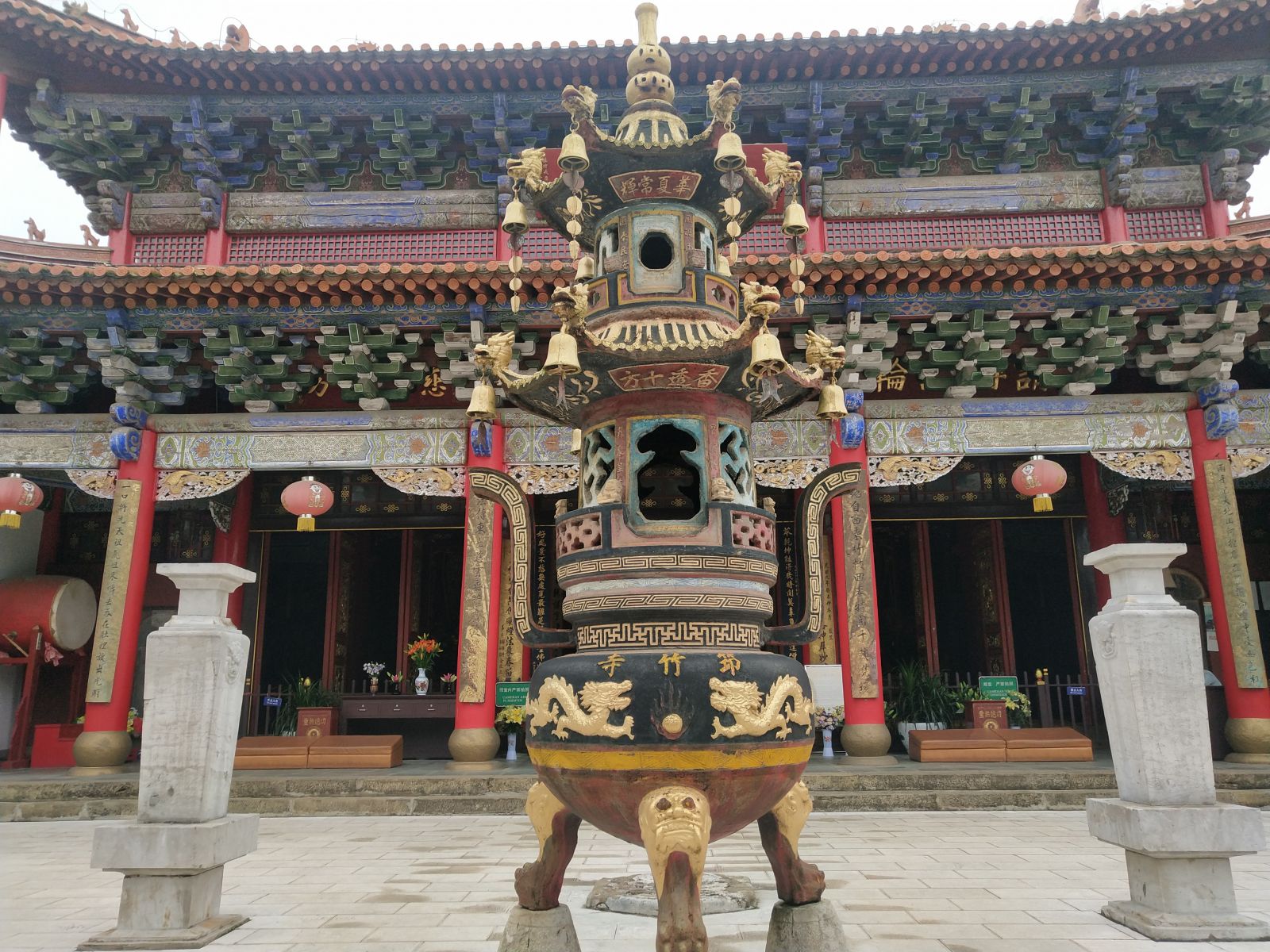 Qiongzhu Temple，Qiongzhu Temple