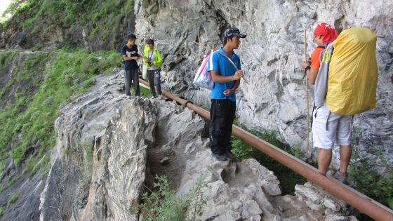 The Hiking Route,Tiger Leaping Gorge
