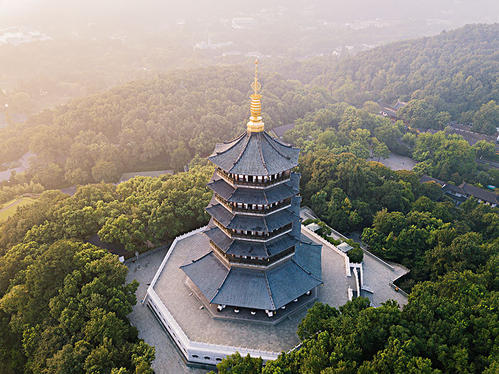 The Aerial View，Leifeng Pagoda